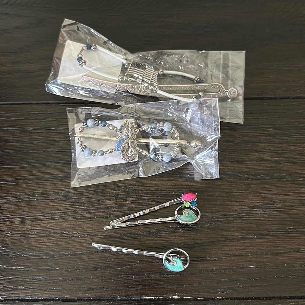 Lilla Rose Hair Flexi Clips set of 2 and 3 Bobbie’s all new